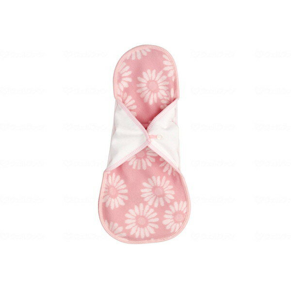 しるばあ衣料研究開発 軽失禁布パット立体 花柄 ピンク メーカー直送