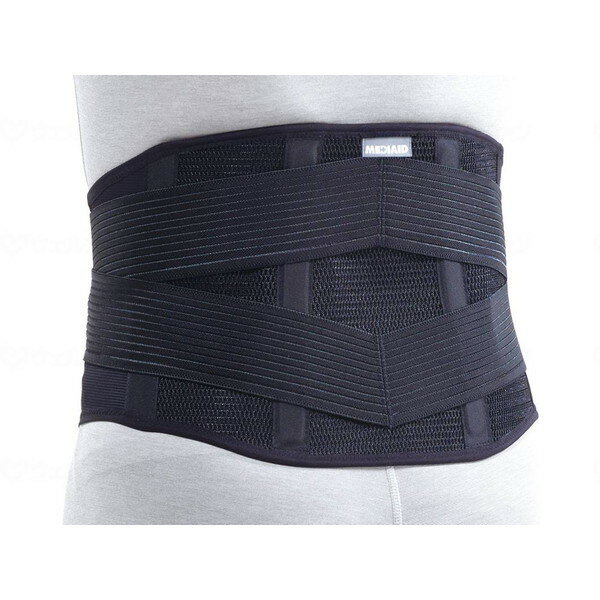 日本シグマックス メディエイドしっかりガード腰 スタンダード 黒 LL メーカー直送