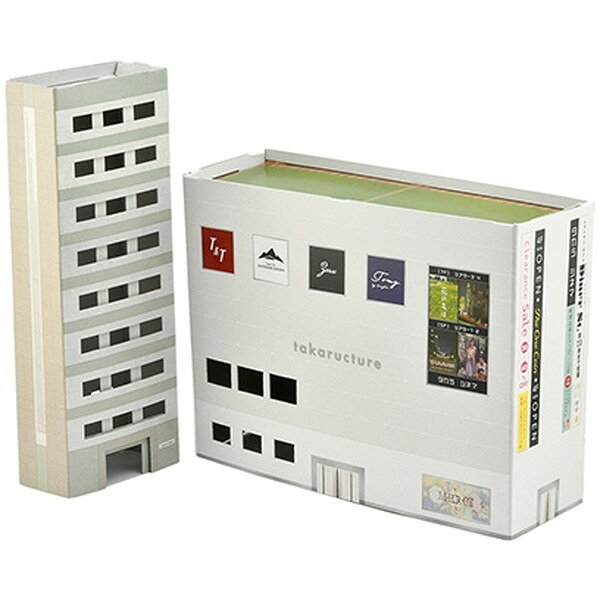 トミーテック 325819 ペーパーストラクチャー C02ワンルームマンション・ファッションビル