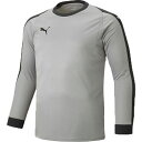 PUMA プーマ サッカーウエア LIGA GK シャツ パッドツキ シルバー×ブラック XL 729965 05