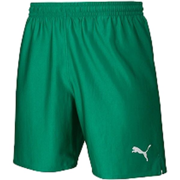 PUMA プーマ サッカーウエア LIGA ゲームパンツ コア ジュニア ペッパー グリーン×プーマ ホワイト 160..