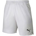 PUMA プーマ サッカーウエア LIGA ゲームパンツ コア プーマ ホワイト×プーマ ブラック XL 729971 04(4)