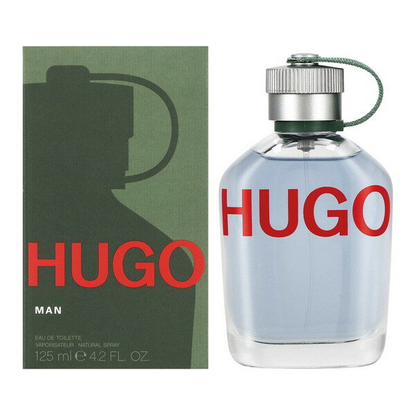 HUGO BOSS ヒューゴボス 香水 メンズ ヒューゴ オードトワレ 125ml BS-HUGOETSP-125 フレグランス 誕生日 新生活 クリスマス プレゼント ギフト