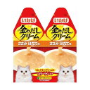 いなばペットフード キャットフード ウェット 金のだしクリーム パウチ 猫用 60g(30g×2) ペーストタイプ 乳酸菌配合 ささみ ほたて味 エクプラ特選