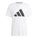 ADIDAS アディダス スポーツウエア トレイン エッセンシャルズ Feelready ロゴ トレーニング半袖Tシャツ ホワイト J/XL BXH37 IM4373(4)