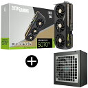 ZOTAC GAMING GeForce RTX 5070 Ti SOLID グラフィックボード (16GB GDDR7) + DEEPCOOL R-PXA00...