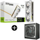ZOTAC RTX5080SOLIDOCW16G/ZT-B50800Q-10P ホワイト グラフィックボード + DEEPCOOL R-PXD00P-FC0B-...