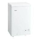 冷凍庫 100L ハイアール JF-CW10A-W ホワイト 上開き 一人暮らし 1人暮らし エクプラ特選