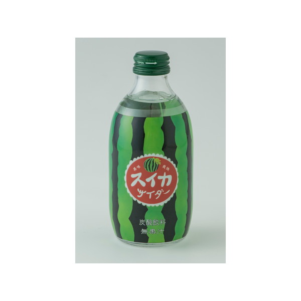 友桝飲料 スイカサイダー 瓶 300mlx24 メーカー直送 ギフト プレゼント