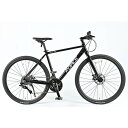 サギサカ クロスバイクアルミ FORCE Poruba 100D BK 24段変速 9300 メーカー直送