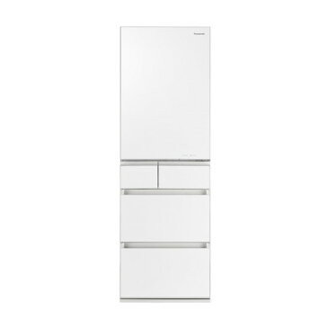 パナソニック 大型 5ドア 450L 右開き 幅60cm スノーホワイト PXタイプ NR-E455PX-W 設置込み