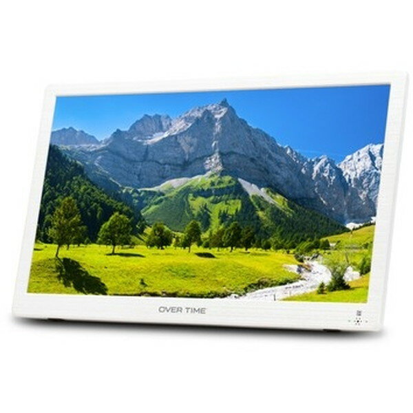 テレビ 14型 オーバータイム OVERTIME OT-PFT14TE-WH 14インチ 14V型 ホワイト 白 録画機能付きポータブルTV 液晶テレビ エクプラ特選