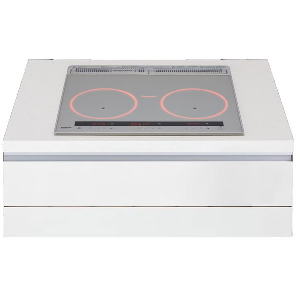 PANASONIC KZ-XS30C シルバー [ビルトインIHクッキングヒーター (60cm幅・IH3口・単相200V)]