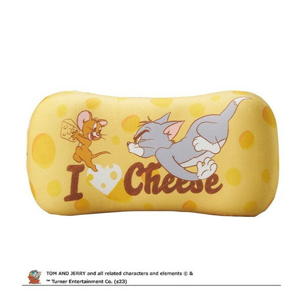 丸眞 4105058500 トムトジェリー チーズにかこまれて 腰あてクッション