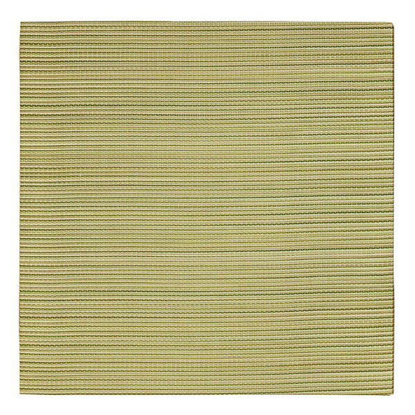 萩原 159054752 カラーの選べる軽量置き畳 紗彩 同色9枚組 65×65×2.5 グリーン メーカー直送