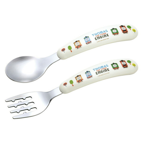 スケーター SFBS1 きかんしゃトーマス×つむぱぱ [スプーン フォーク セット 子供 ステンレス 離乳食 ス..