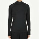 Loif HYOON Ventilation ハイネックシャツLD YL1684W-M-90 ブラック M