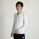 Loif HYOON Ventilation Vネックシャツ YL1685-LL-10 ホワイト LL