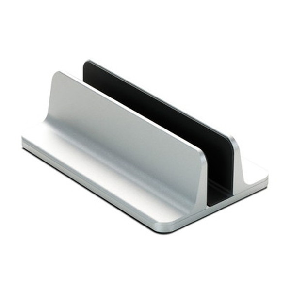 ELECOM PCA-LTSV03SV ノートパソコンスタンド タブレットスタンド 縦置き はさみ幅15〜65mm アルミ合金..