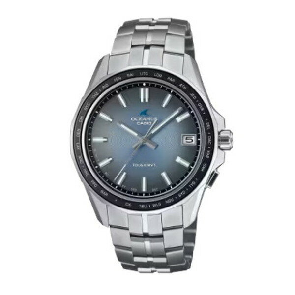 腕時計 時計 CASIO カシオ OCEANUS オシアナス メンズ OCW-S400RA-2AJF etro Tone Collection ブルー 青 シルバー ソーラー充電 ウォッチ 誕生日 新生活 クリスマス 父の日 プレゼント ギフト OCWS400RA2AJF