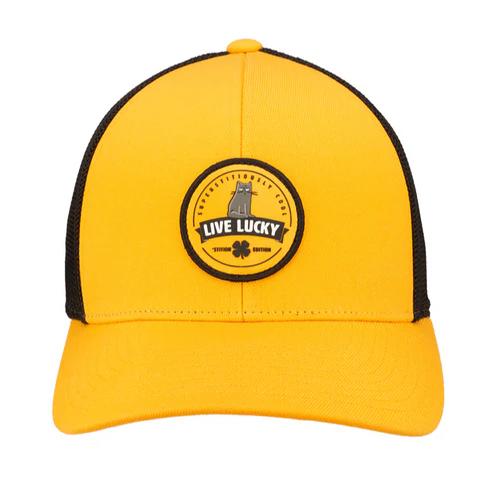 ブラッククローバー キャップ BCJS5HA136F 9 LIVES HD PATCH / YELLOW / BLACK MESH F