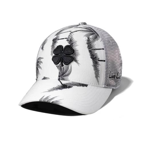 ブラッククローバー キャップ BCJS1HA002F ISLAND LUCK 9 BLACK / WHITE / GREY MESH FREE