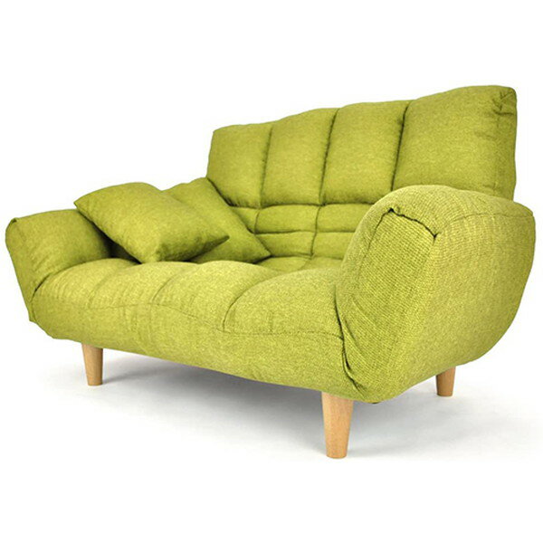 ヒロ・プランズ リクライニング カウチ 2人掛け ソファー オルフェ orufe-gn グリーン メーカー直送