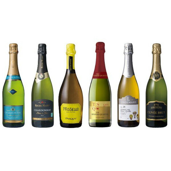 国分 世界5カ国 スパークリングワイン 6本セット メーカー直送 ギフト プレゼント お歳暮 冬ギフト