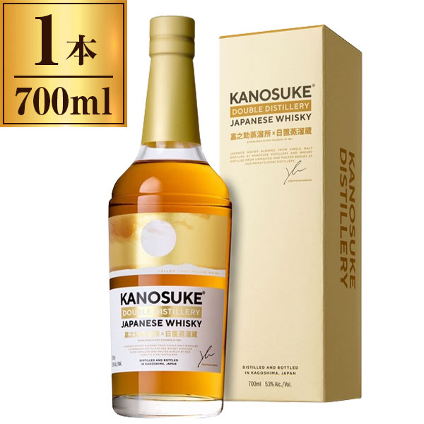 嘉之助 ダブル ディスティラリー 700ml かのすけ ウイスキー 国産 ジャパニーズウイスキー 小正醸造 お..