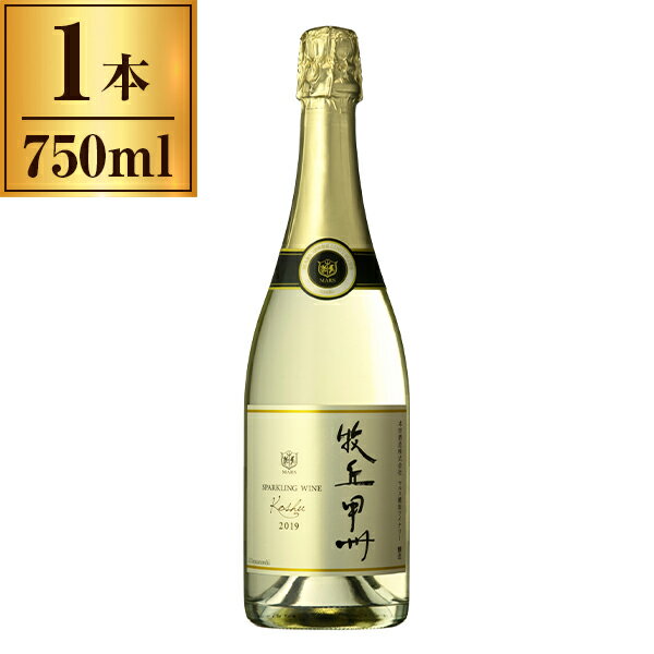 本坊酒造 マルス穂坂 牧丘甲州 スパークリング 白 750ml メーカー直送 ギフト プレゼント