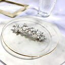 【割引クーポン配布中】韓国アクセ パーティー ヘアアクセサリー ヘアバレッタ シンプル パール ビジュー ゴールド イミテーションパール ビジュードレス ワンピース 結婚式 セレモニー 入園式 卒園式 入学式 卒業式 謝恩会 同窓会 二次会 お呼ばれ 披露宴 20代 30代 40代