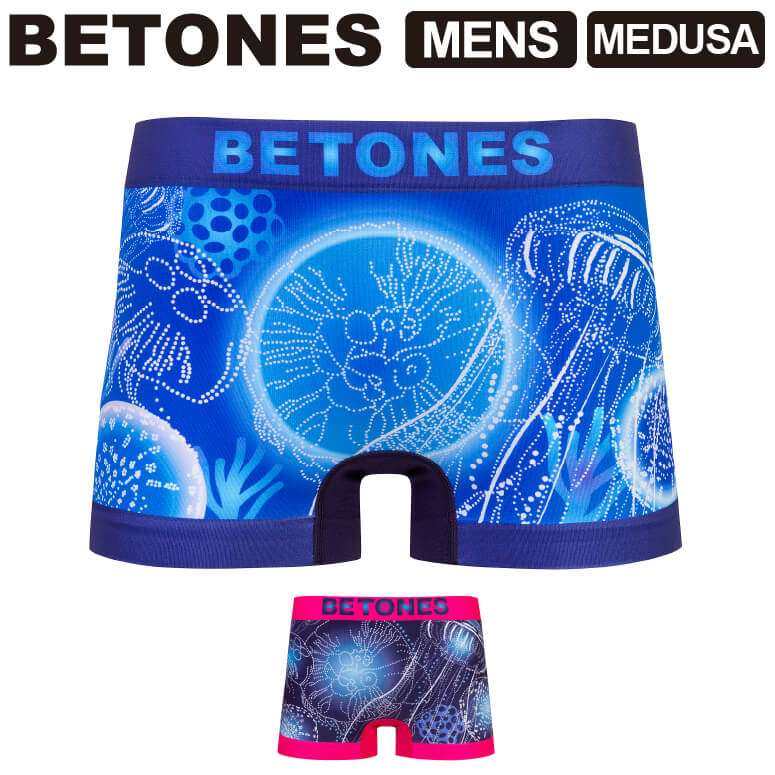 ★期間限定！ポイント15倍対象商品★BETONES(ビトーンズ) MEDUSA (メデューサ) メンズ ボクサーパンツ ア..