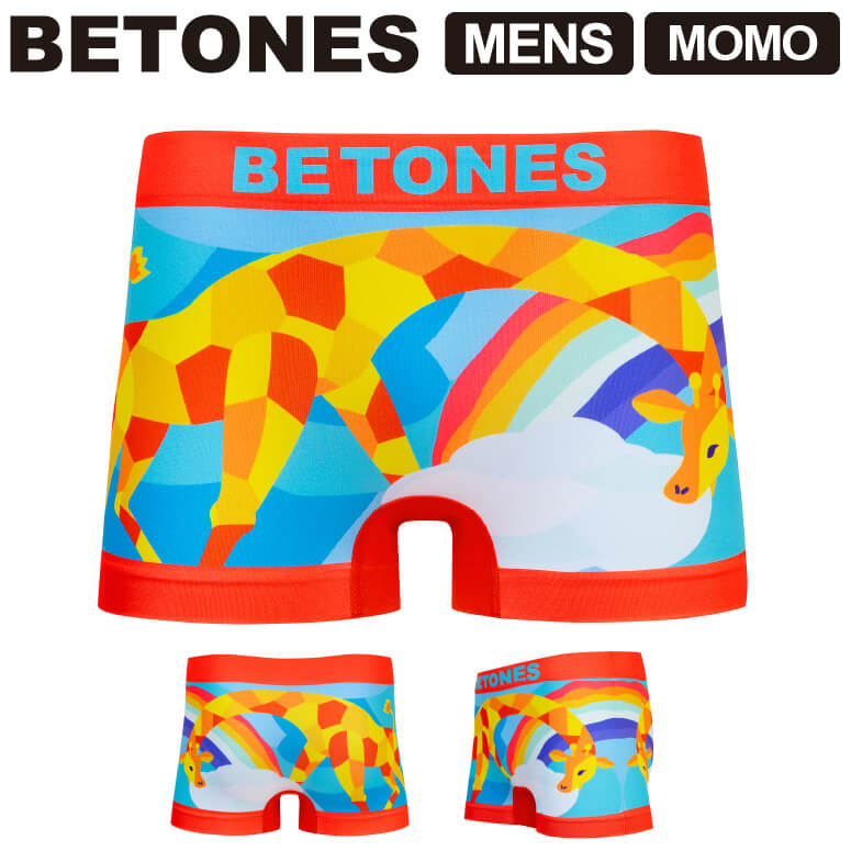 ★期間限定！ポイント15倍対象商品★BETONES(ビトーンズ) MOMO(モモ) メンズ ボクサーパンツ アンダーウェア (momo)【メール便送料無料/コンビニ・代引不可】【ラッピング無料対象】