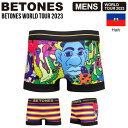 ★期間限定!ポイント15倍対象商品★BETONES(ビトーンズ) WORLD TOUR HAITI(ワールドツアー 2023 ハイチ) メンズ ボクサーパンツ ...