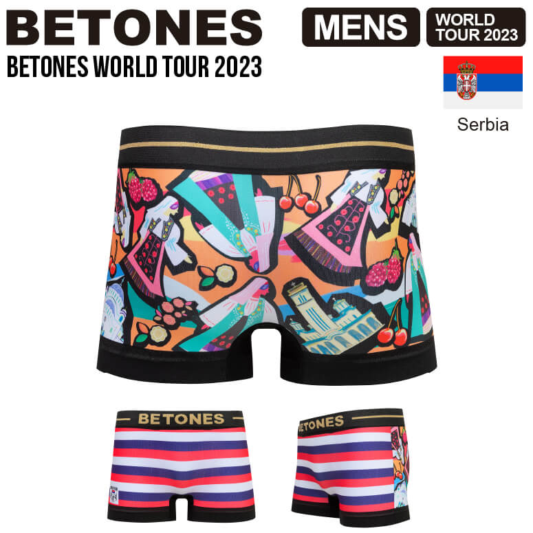 ★期間限定！ポイント15倍対象商品★BETONES(ビトーンズ) WORLD TOUR SERBIA (ワールドツアー 2023 セル..