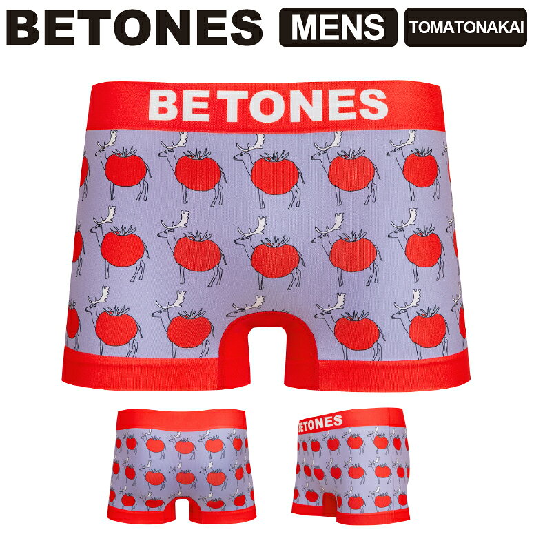 ★期間限定！ポイント15倍対象商品★BETONES(ビトーンズ) TOMATONAKAI(トマトナカイ) メンズ ボクサーパ..