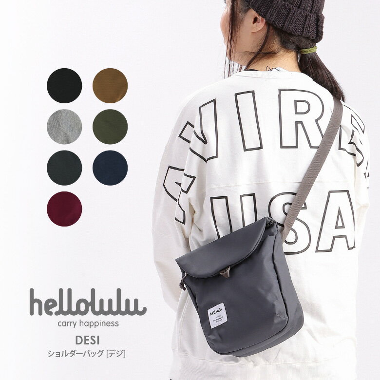 【ポイント10倍対象商品】【SALE/セール 10%OFF】hellolulu(ハロルル) ショルダーバッグ サコッシュバッグ 斜め掛けバッグ 斜めがけバッグ 撥水加工 軽量 縦型 フェス レディース メンズ 男女兼用 (5075091)プレゼント ギフト 父の日