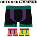 ★期間限定!ポイント15倍対象商品★【送料無料】BETONES(ビトーンズ) KICKS キックス メンズ ボクサーパンツ アンダーウェア メール便送料無料 (...