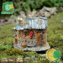 800円OFFクーポン オーナメント ガーデンオブジェ マイクロ風景 リアル ミニハウス DIY アクセサリー 置物 癒し系 ディスプレイ 盆栽装飾 レトロ 飾...