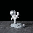 550円OFFクーポン スマホスタンド スマホホルダー 宇宙飛行士 優れる安定性 置台 オブジェ 北欧 モダン 便利グッズ ペン入れ 卓上スタンド ペンホルダー...