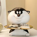 1000円OFFクーポン ねこ 金属 トレイ 皿を捧げるネコ 宇宙飛行士 樹脂工芸品 玄関 鍵収納 キー収納 インテリア オブジェ 可愛い おしゃれ 鍵置き 小...