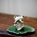 550円OFFクーポン ガーデンオーナメント カエル 家の装飾 マイクロランドスケープ 置物 セラミック かわいい カエル 装飾品 ミニカエル グッズ 脂製の装...