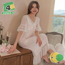 1000円OFFクーポン ネグリジェ レディース ロング 春夏秋 レース おしゃれ 透け感 ローブ ナイトガウン 姫系 ルームワンピース 上品 エレガント ナイ...