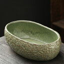 観葉植物植木鉢 陶器植木鉢大 穴無し 睡蓮鉢 鉢植え 大型 容量たっぷり 陶器プランター インテリア用 金魚鉢 ガーデンポット 庭木鉢 背高い 陶器鉢 お洒落な...