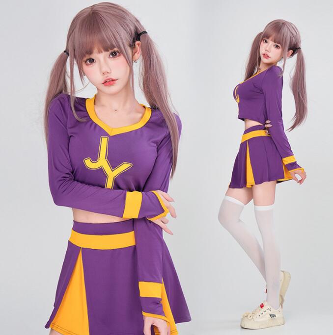 チアガールズ ダンス衣装 女子高校生 大人 チアリーダー 応援 団体服 ハロウィン コスプレ衣装 体操服 ..
