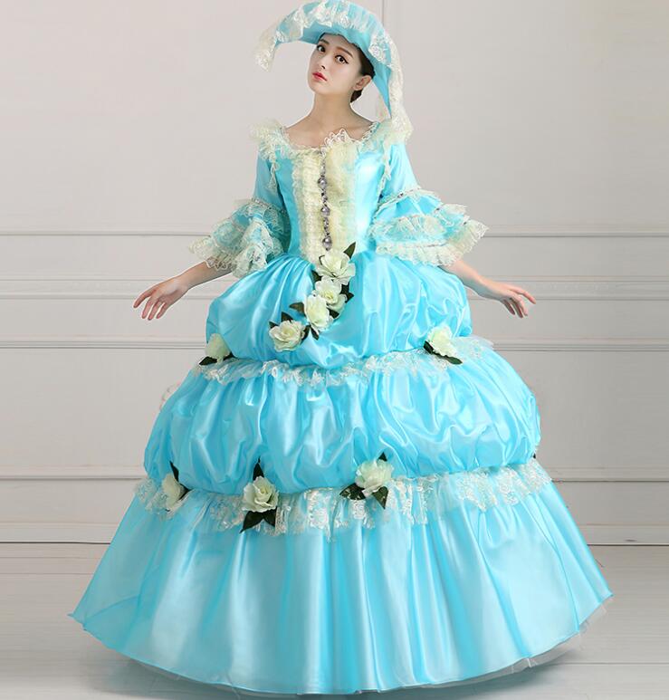 宮廷服 レディース 欧米宮廷風 マキシ丈ワンピース ヨーロッパ服 コスプレ衣装 貴...