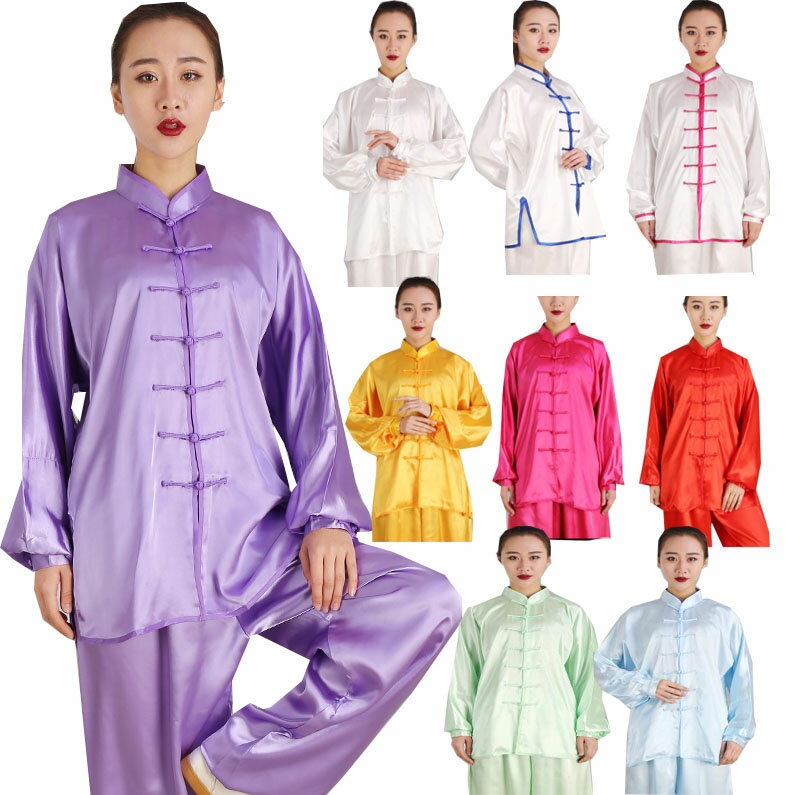 大人 太極拳専門服 9色 カンフー 武術 太極拳 舞台演出服 男女兼用団服 朝練 試合選択太極拳 中華風スポーツ運動服 着心地いい 学園祭文化祭イベントコスプレ...