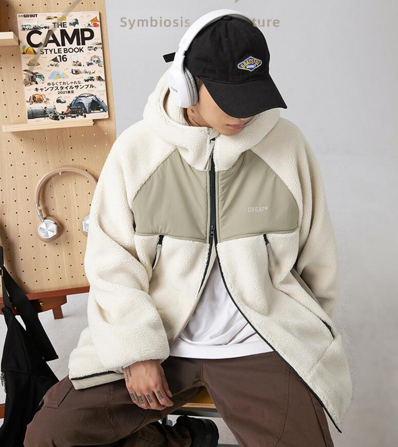 MAXIMUM(マキシマム) フリースジャケット　オフホワイト　L MJ0065-15 L 1枚