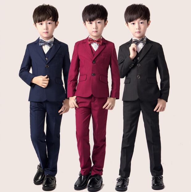 送料無料♪ 子供服 男の子 スーツ フォーマル衣装 キッズ春秋用/秋冬用紳士服 3点セット/4点セット 子どもスーツ 結婚式 パーティー 礼服 ピアノ 発表会 ...