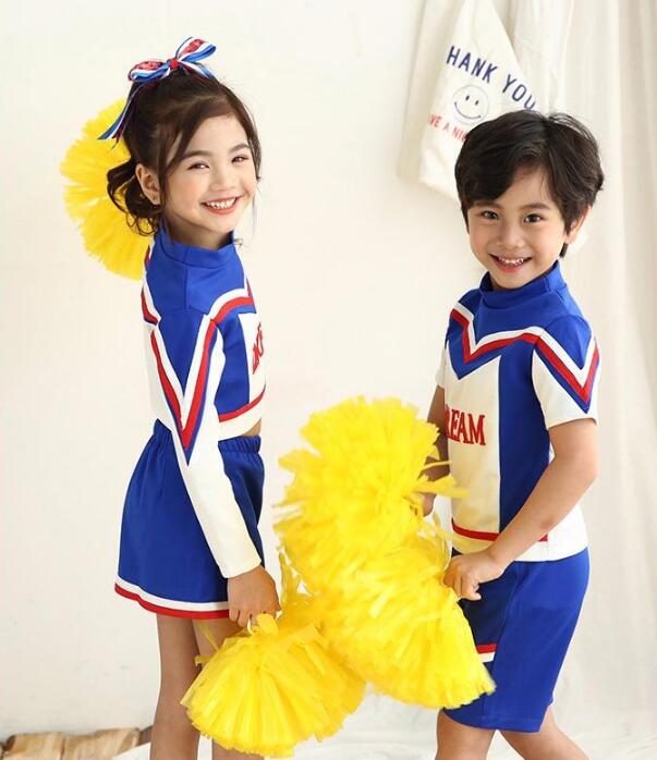 チアガール 衣装 キッズ用 大人用 セットアップ チアリーダー 応援団団服 体育大会 体育祭 ダンス衣装 野球 サッカー 体操 男の子 女の子 レディース メンズ 応援服 ストレッチ 110-180安売り サッカー 用品 セール